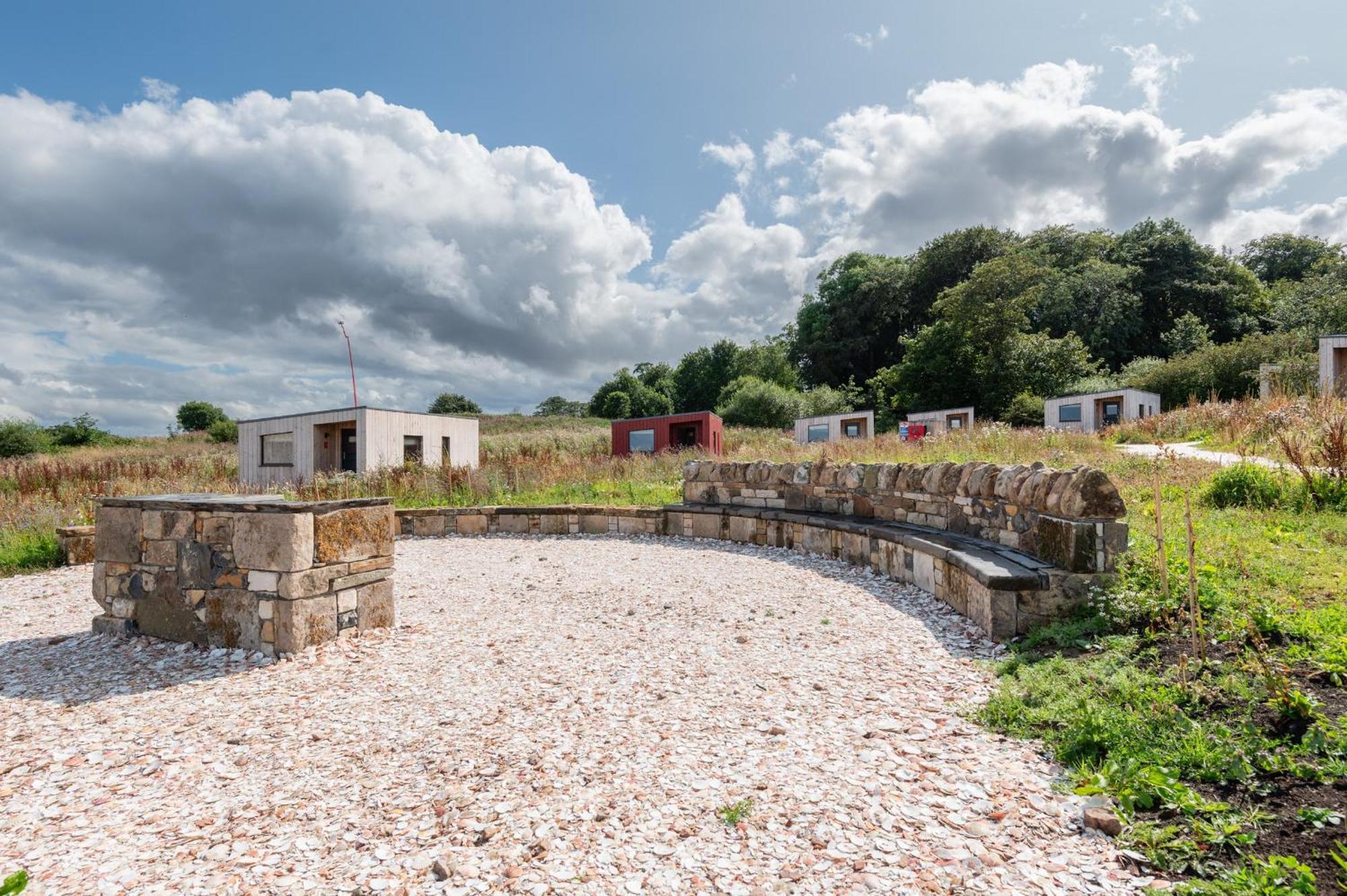 Rustic Cabins, Sea Views From Rewilded Farm With Highland Cows St Andrews Exterior photo